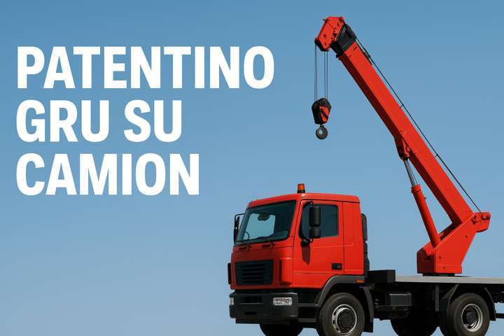 PATENTINO GRU SU CAMION