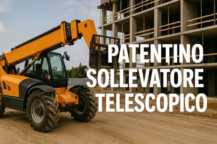 PATENTINO SOLLEVATORE TELESCOPICO
